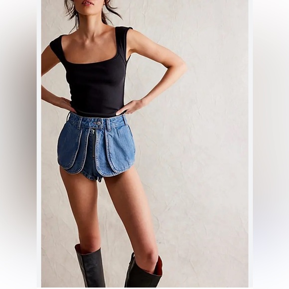 WE THE FREE Prince Street Denim Short - Picture 3 of 12